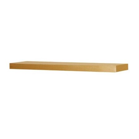 Amore Designs Amore Designs GRD1036BE Wood Shelving Grande Beech Straight Shelf; 36 in. GRD1036BE